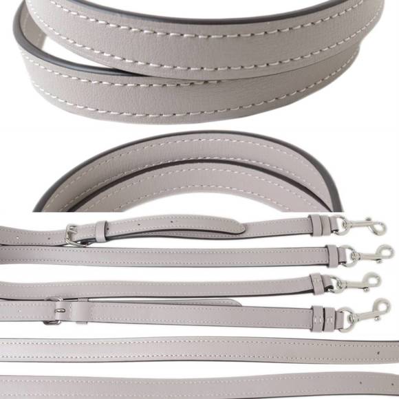 COACH 2way double face leather carryall tote bag shoulder light clover x saddle - Picture 7 of 10